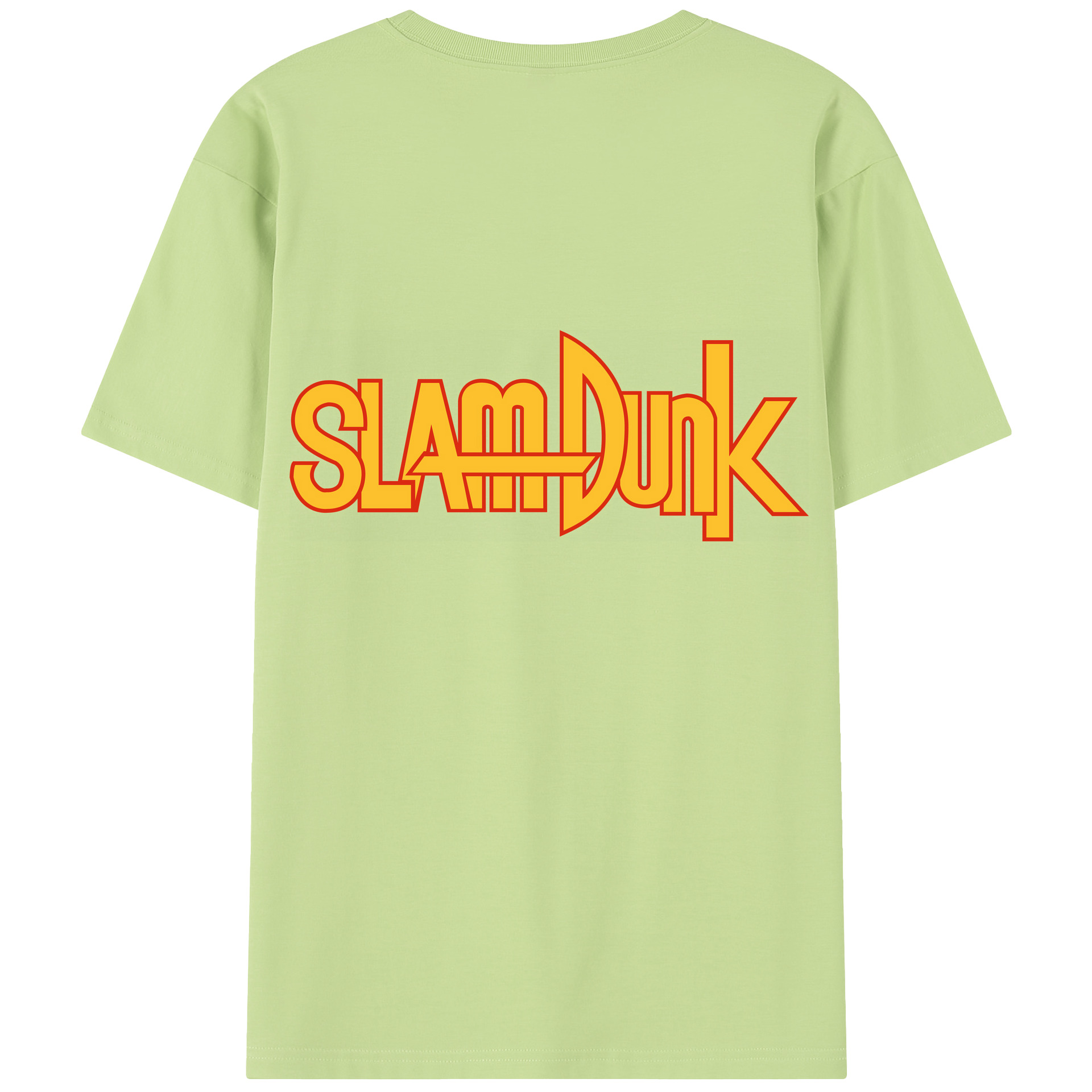 SLAM DUNK／スラムダンク 綿100％半袖Tシャツ（背面プリント）